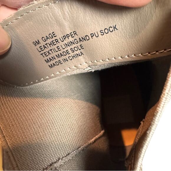 Dolce Vita Gage Crepe Gore Suede Chunky Block Heel Ankle Boot Size 9 M - Picture 6 of 16